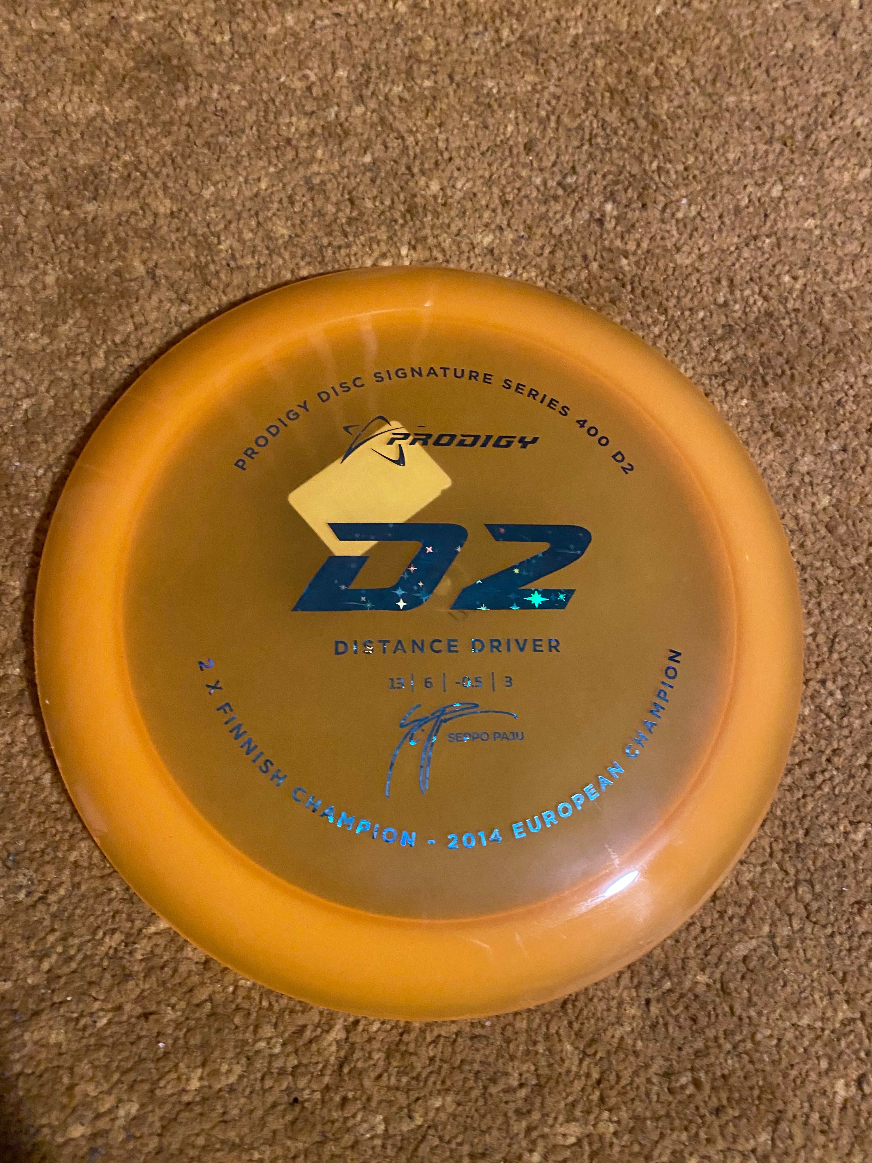 Prodigy Disc 400 D2 - Seppo Paju Signature series (Käytetty)
